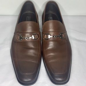 Aston Grey Collection Brown Loafers